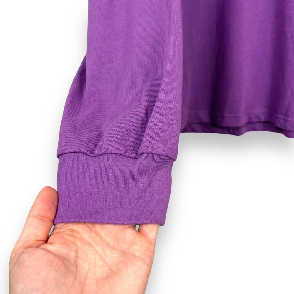 Disney Shirt Mens Medium Purple Long Sleeve Nightmere Before Christmas Jack - Picture 3 of 7